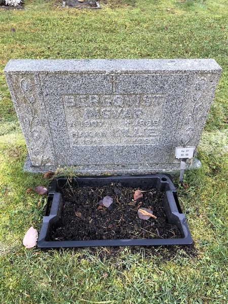 Grave number: 1 B1    55-56