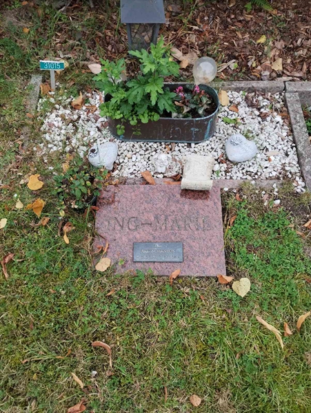 Grave number: NÅ 31    18