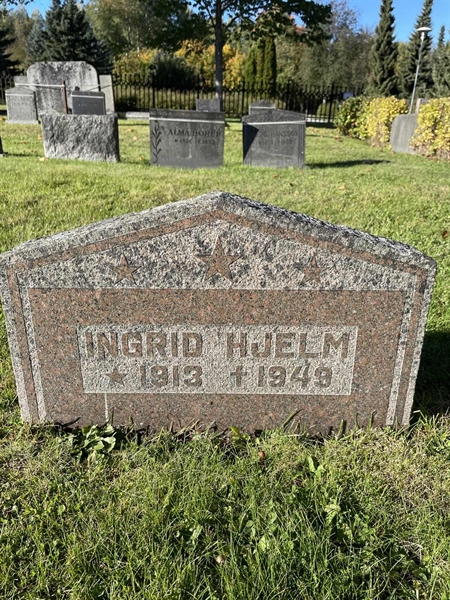 Grave number: 1 T   169