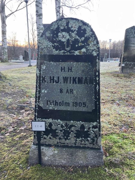 Hautatunnus: 2 C    49