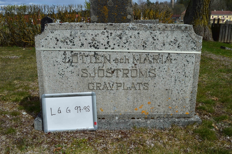 Grave number: LG G    97, 98