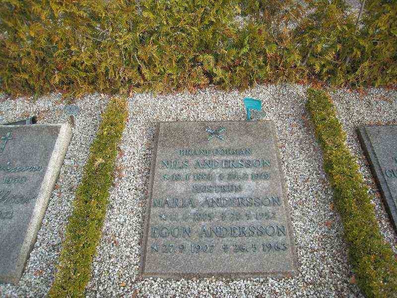 Grave number: NK Urn n    18
