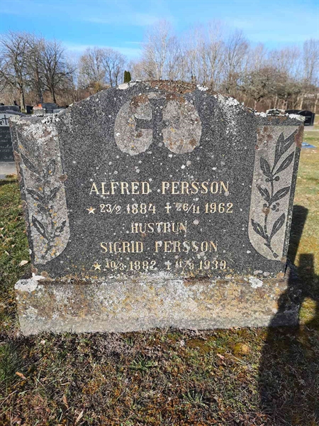 Grave number: ON D   207-208