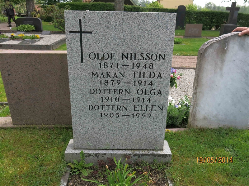 Grave number: Vitt N03   127, 128