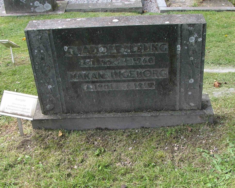 Grave number: HG DUVAN   438