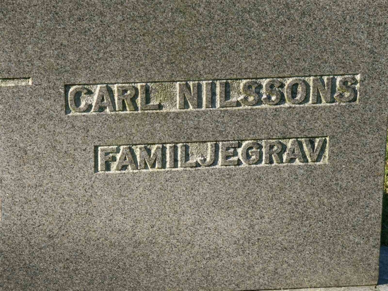 Grave number: NK E    49