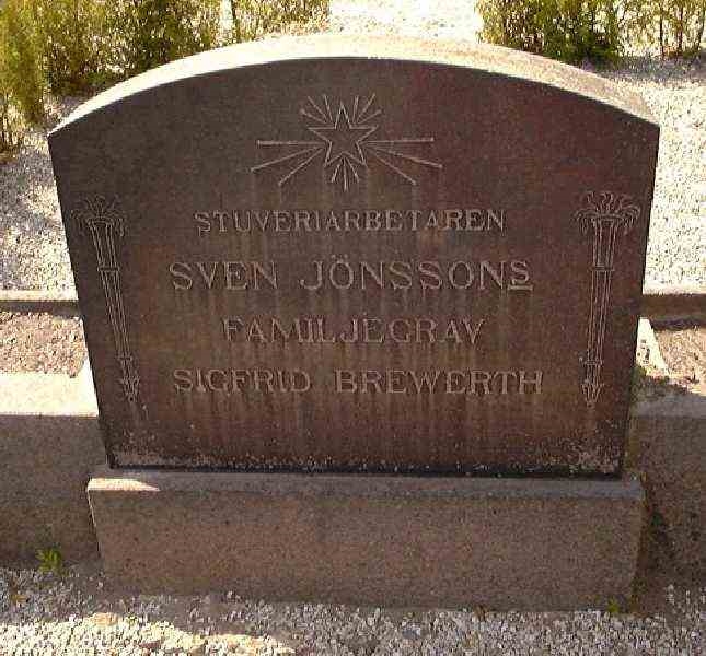 Grave number: NK VI    18