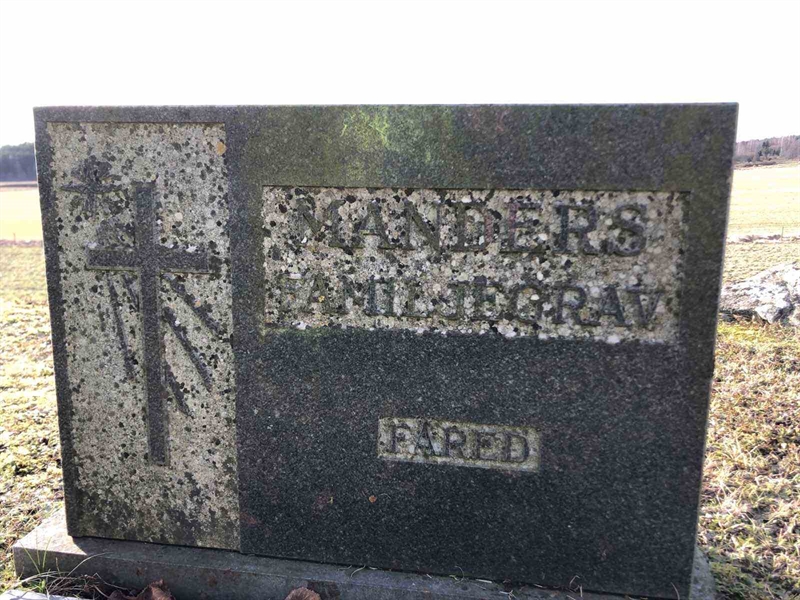 Grave number: FÄ G    17