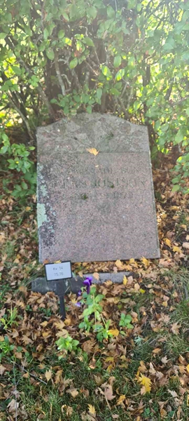 Grave number: M 14   75, 76