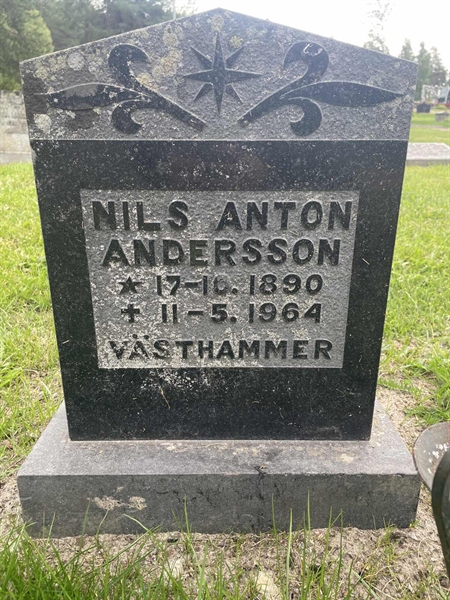 Grave number: 001 1 5  6424