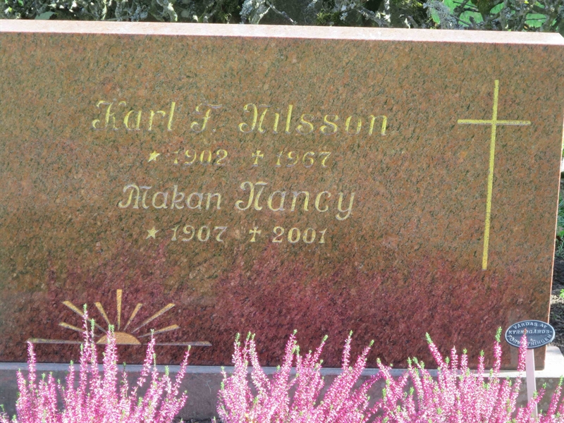 Grave number: HK J    93, 94