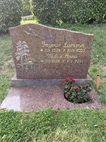 Grave number: Lax mell kv10    18