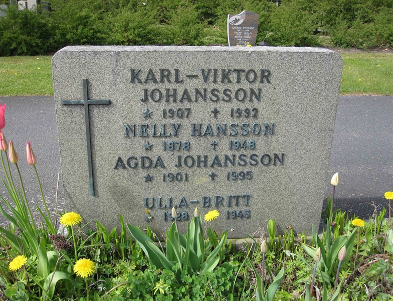 Grave number: NY K   326, 327, 328