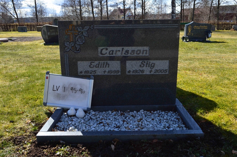 Grave number: LV I    95, 96