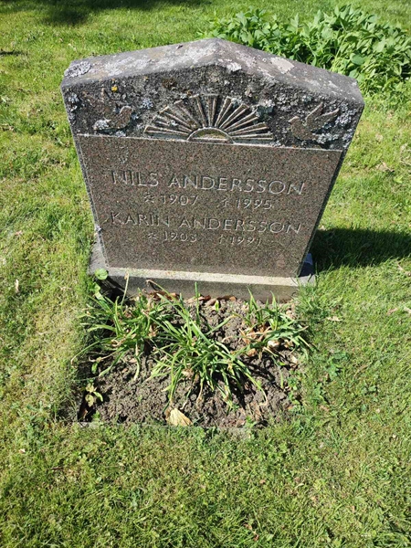 Grave number: TY NKÖ   312-313