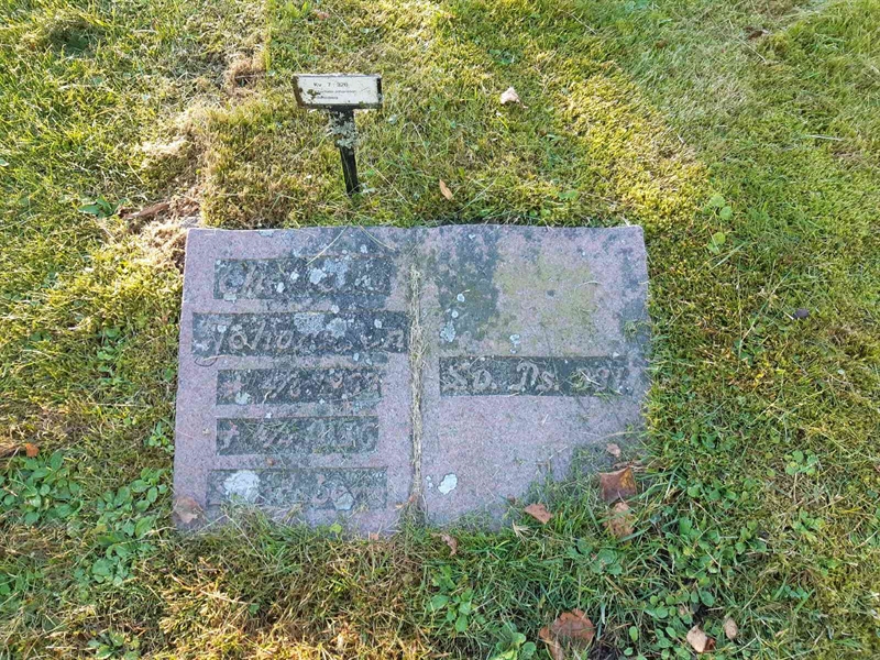 Grave number: Fr 7   326