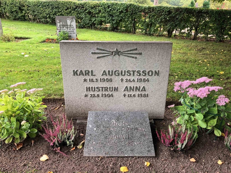 Grave number: Kå 47   116, 117