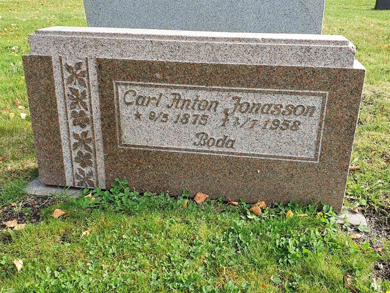 Grave number: HA GA.A    51