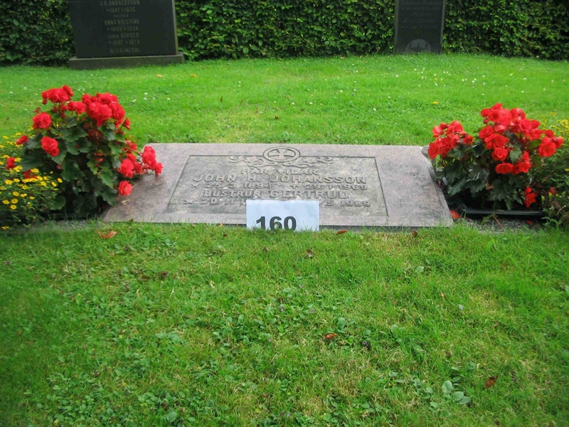 Gravnummer: FK 01    160