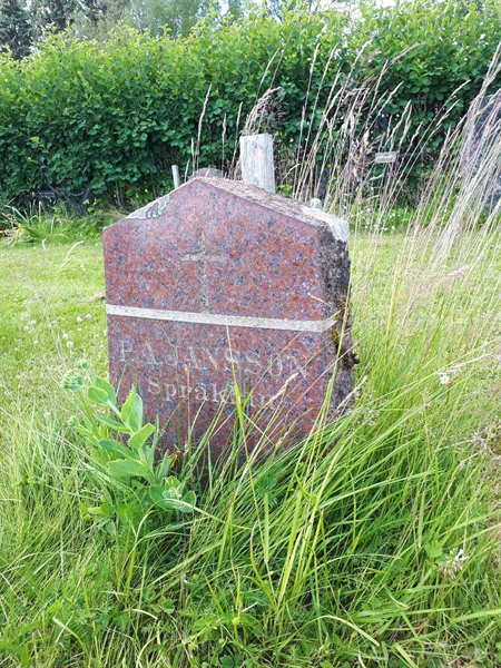 Gravnummer: GK A 5   168V