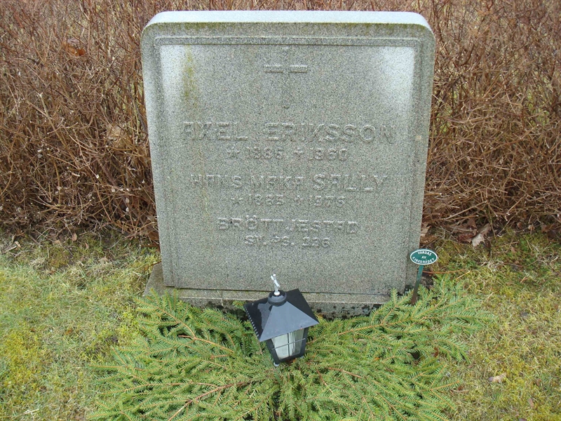 Grave number: BR C    87, 88