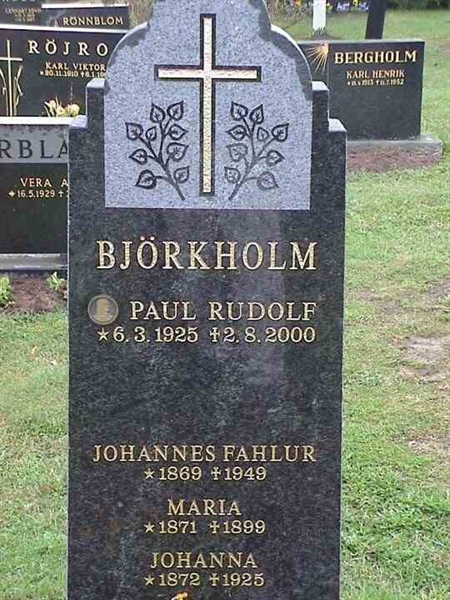 Grave number: 1 GD 11    173A,   173B