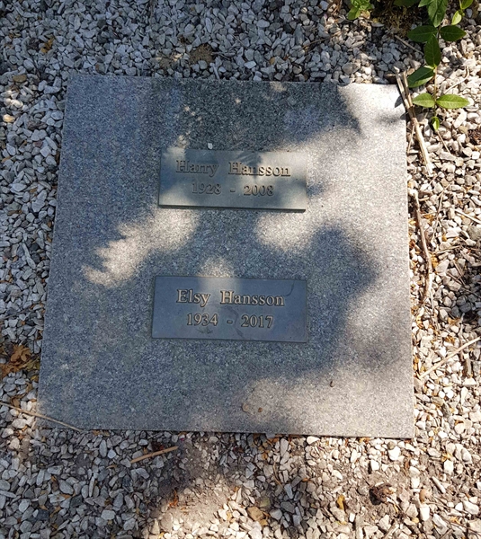 Grave number: LB ASK    018