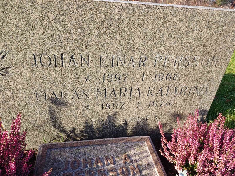 Grave number: JÄ 1 B 3820