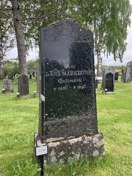 Grave number: 2 D    96