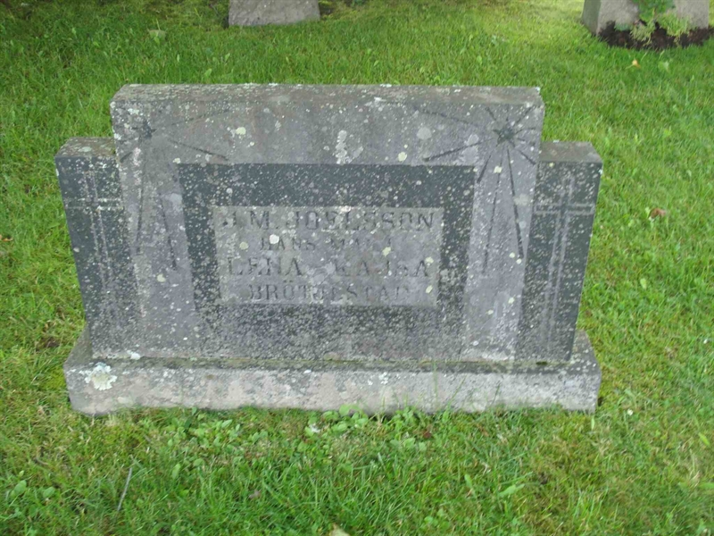 Grave number: BR B    21, 22