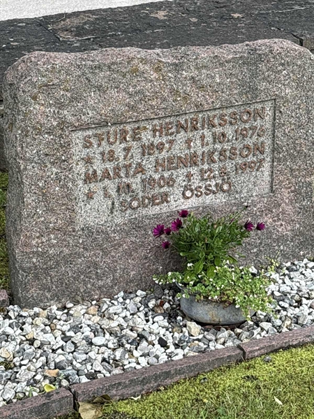 Grave number: SKF D   257, 258