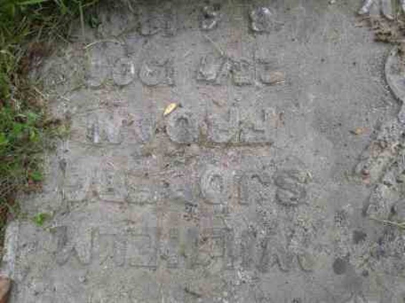 Grave number: DU NA   202