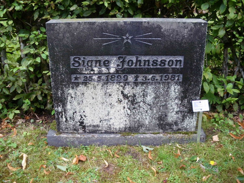 Grave number: SB 35    12