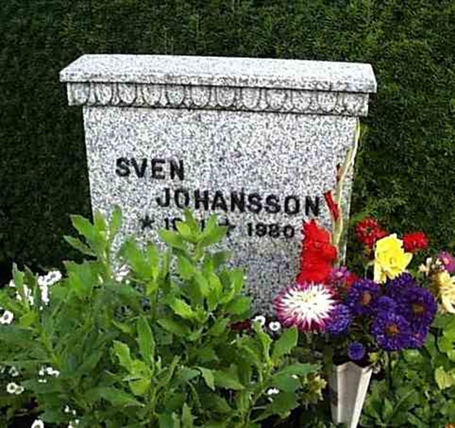 Grave number: BK J    51