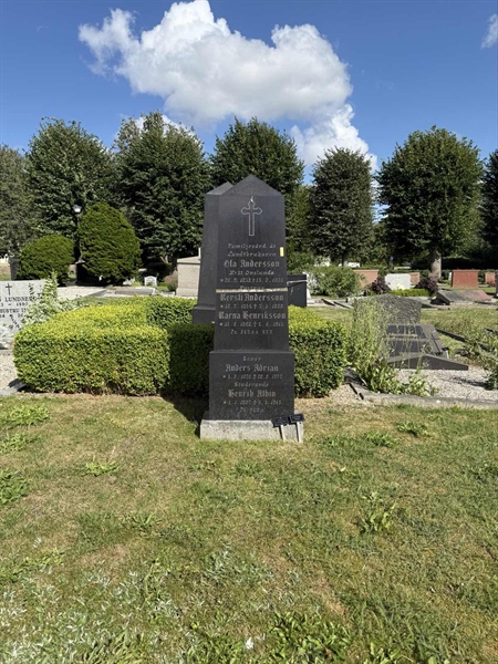 Gravnummer: ON C 116, 117, 118