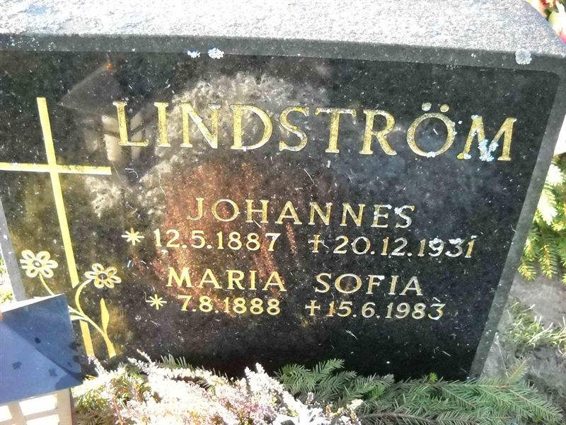 Grave number: 1 GB2 07     59