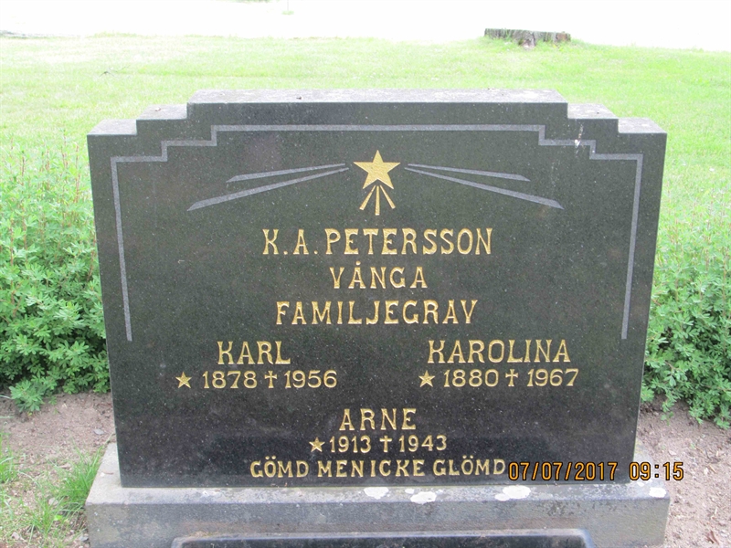 Grave number: HÄ C    42, 43, 44