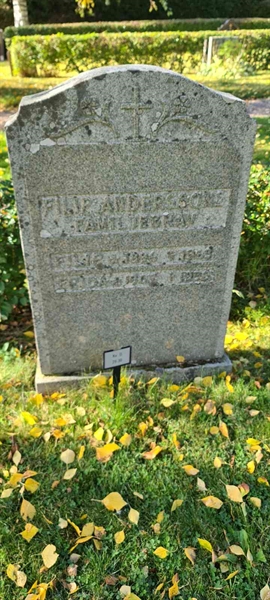 Grave number: M D   29, 30