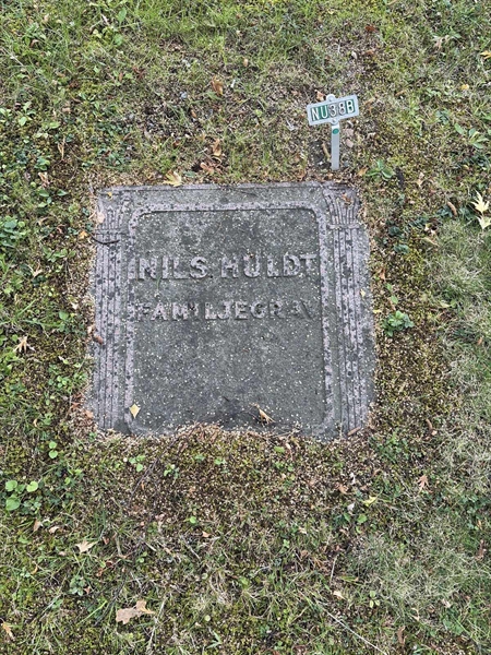 Grave number: 1 NU    38B