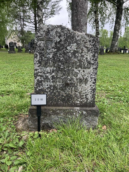 Grave number: 2 D    66