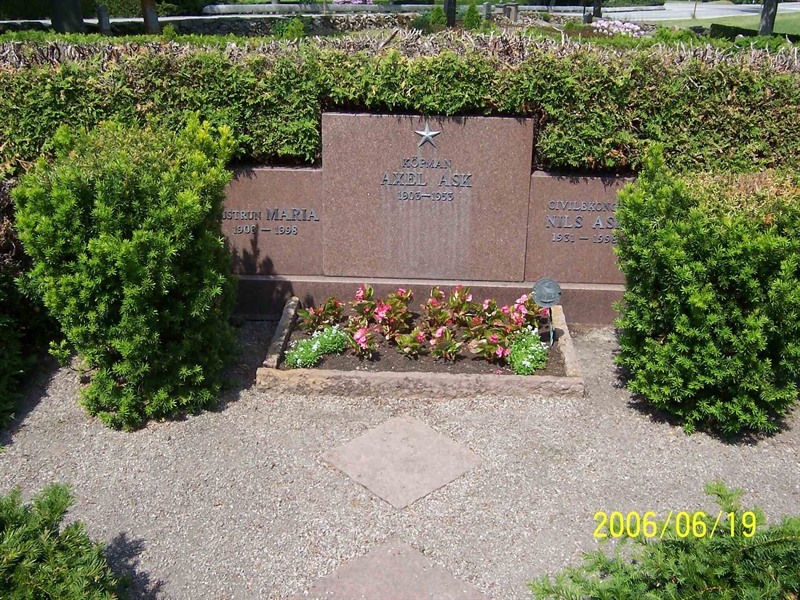 Grave number: 1 1 B    89