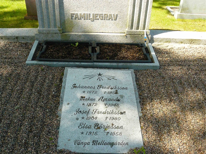 Grave number: Lå G C   573, 574