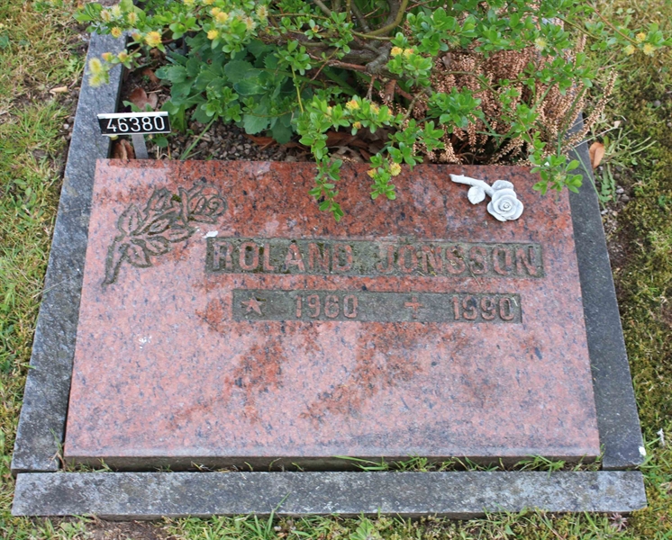 Grave number: Ö 46   380