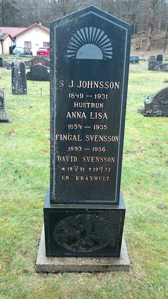 Grave number: 1 G   135, 136, 137, 138