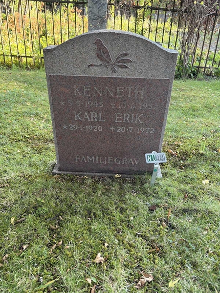Grave number: 1 NU    48