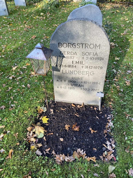 Gravnummer: 1 H   443