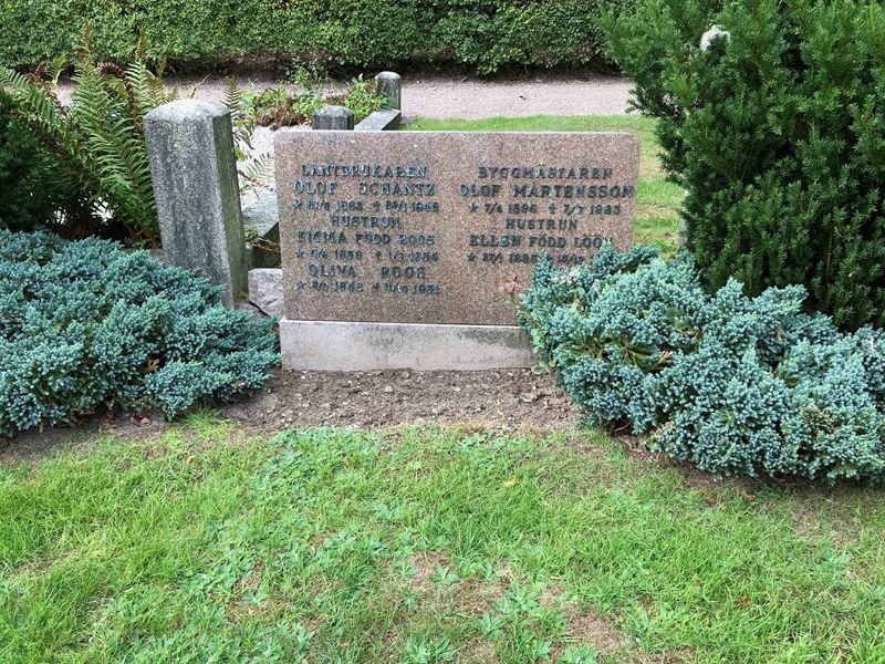 Grave number: RK G    29, 30, 31