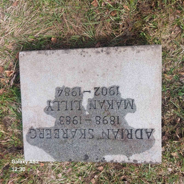 Grave number: AN K    30