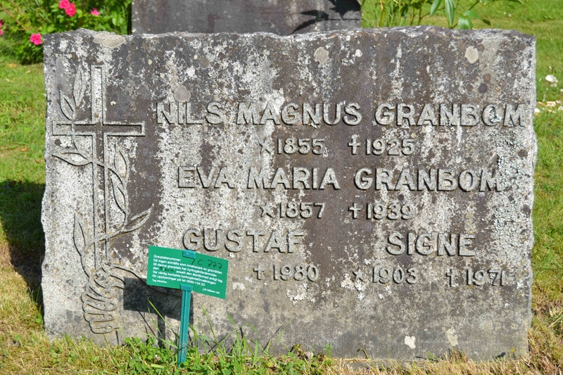 Grave number: 1 C   777