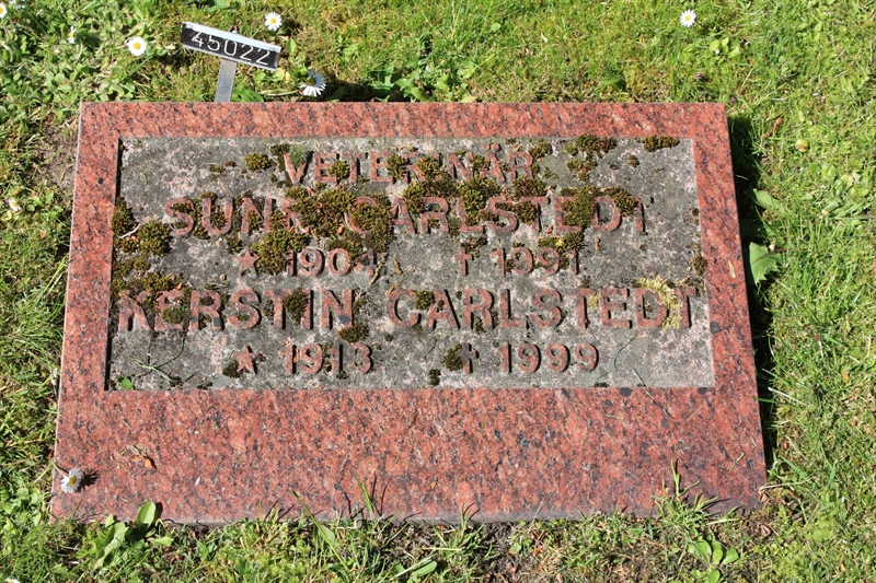 Grave number: Ö 45    22